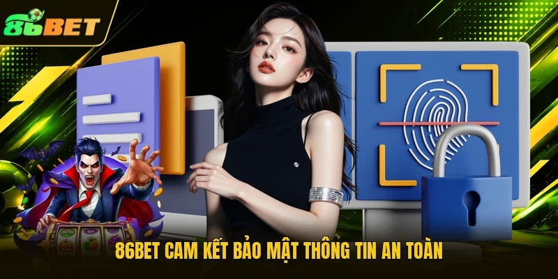 86BET cam kết bảo mật thông tin an toàn