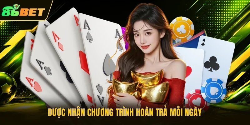 Được nhận chương trình hoàn trả mỗi ngày